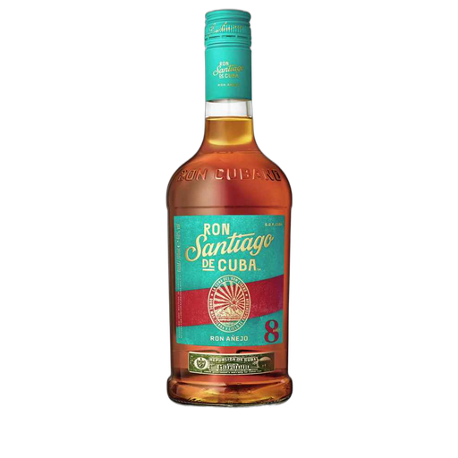 Ron Santiago de Cuba 8 años